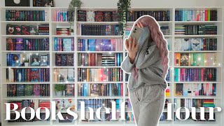 📚 BOOKSHELF TOUR 📚 ausführliche Bücherregal Tour Lieblingsbücher Fantasy New Adult amp mehr 072023 [upl. by Dlorad830]