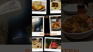 biergarten part2 food restaurant banglore banglorediaries banglorefoodies yummy delicious [upl. by Hepsiba632]