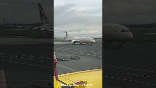 Plane spotting plane planespotting airplane flight airplanes etihad manila landing ng [upl. by Eireva]