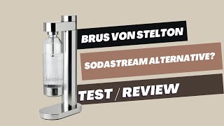 Test Review Wassersprudler BRUS von Stelton  Alternative zu Sodastream [upl. by Tarabar]