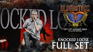 Knocked Loose Unleashing Havoc at Bloodstock 2023  Full Set [upl. by Llevel534]