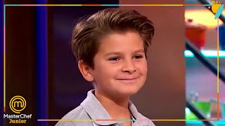 Nicolás ¡PRIMER FINALISTA  MasterChef Junior 8 [upl. by Yehsa]