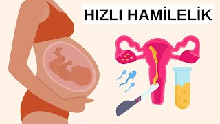 KOLAY HAMİLE KALMAK İÇİN EN ETKİLİ YÖNTEMLER 🤰📆 [upl. by Natty]