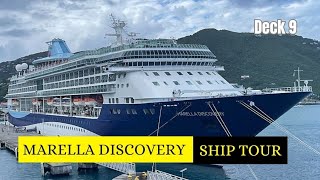 Marella Discovery Ship tour deck by deck whats on deck 9 2024 [upl. by Ahseiyn]