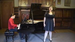 Dana Lynne Varga Soprano sings Cäcilie by Strauss [upl. by Asilak]