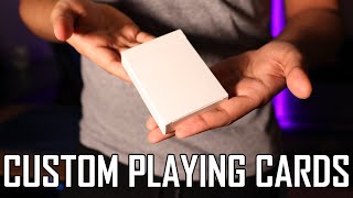 How To CREATE Your Own CUSTOM Playing Cards  A StepbyStep Guide [upl. by Nagiam373]