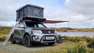 SUZUKI VITARA S 14 ALLGRIP AUTOHOME AIRTOP ROOF TENT DESERT OF WALES [upl. by Ahseei]