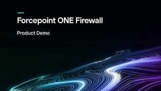 Forcepoint ONE Firewall Demo [upl. by Asyar]