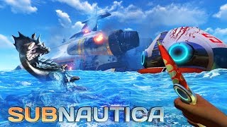 Subnautica  UNDERWATER SURVIVAL Subnautica Part 1 Gameplay Subnautica Gameplay [upl. by Etteragram515]