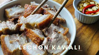 Air Fryer Lechon Kawali  Crispy Filipino Pork Belly Recipe [upl. by Merla329]