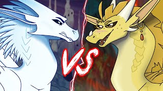 Qibli vs Winter  Epic Rap Battles of Pyrrhia [upl. by Kciwdahc]