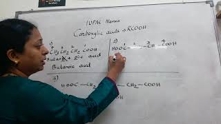 HOW TO FIND IUPAC NAMES OF CARBOXYLIC ACIDS  CLASS 11 amp 12 [upl. by Avigdor]