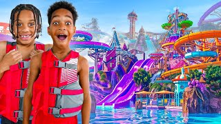 WE WENT TO THE CRAZIEST WATER PARK IN THE WORLD [upl. by Ewer59]