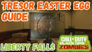 Tresor Easter Egg Black Ops 6 Zombies Liberty Falls [upl. by Kciderf435]