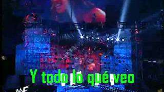 Wrestlemania 18 Canción Subtitulada SuperStar  Saliva live [upl. by Scammon703]