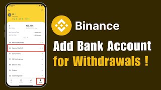 How to Add Bank Account in Binance for Withdrawal [upl. by Naugal]