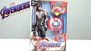 UNBOXING Avengers Endgame Captain America Titan Hero Series Power FX Action Figures [upl. by Uzzial155]