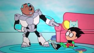 Teen Titans GO  Cyborg sings Night Begins to Shine [upl. by Ahsiket155]