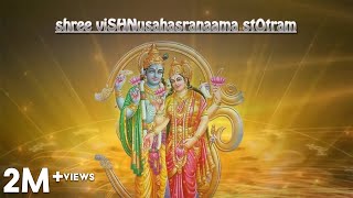 Sri Vishnu Sahasranamam Stotram  Full with Lyrics in English  T S Ranganathan  Official Video [upl. by Per]