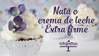 Nata o Crema de Leche Extra Firme [upl. by Harolda497]