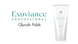 Exuviance Professional Glycolic Polish  Skin Transformation At Your Fingertips [upl. by Eenet806]