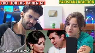 Pakistani Couple Reacts To Kuch Toh Log Kahien ge  Rajesh Khanna  Kishore Kumar  Sharmila Tagore [upl. by Ahsial216]