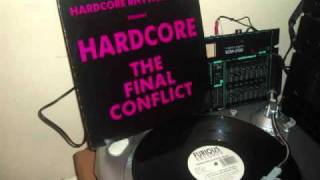 Hardcore Rhythm Team  Hardcore  The Final Conflict Vinylflv [upl. by Hubing]