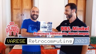 BBS Minitel e Videotel nel 2023 ChatGPT 🚀 Con Francesco Sblendorio di RetroCampus [upl. by Beutler]