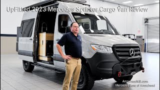 Upfitted 2023 MercedesBenz Sprinter Cargo Van Review MB of Arrowhead [upl. by Auhsaj]