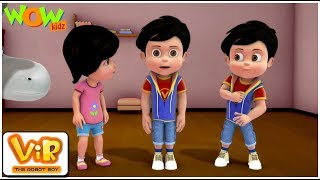 Vir The Robot Boy  Hindi Cartoon For Kids  Robot vir  Animated Series Wow Kidz [upl. by Warfeld242]