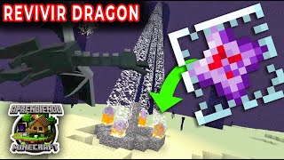 COMO REVIVIR ALDRAGON EN MINECRAFT  ENDER CRISTAL  APRENDIENDO MINECRAFT 133 [upl. by Preiser361]