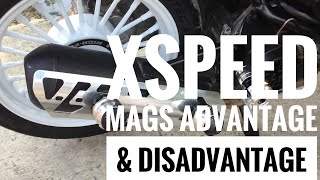 Motovlog001 XSPEED MAGS  FUEL EFFICIENT  VLOGTALK  X SPEED MAGS REVIEW  ADVANTAGE amp DISADVANTAG [upl. by Rowley]