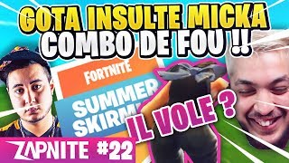 GOTAGA INSULTE MICKALOW 🔥 NOUVEAU COMBO AU SNIPER 😱 TOMY TROUVE UN NOUVEAU GLITCH  ZAP FORTNITE 22 [upl. by Dranrev]