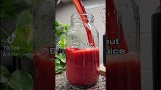 Pre workout juice beetroot beetrootjuice juice preworkout preworkoutjuice seamoss seamossgel [upl. by Cirdor577]