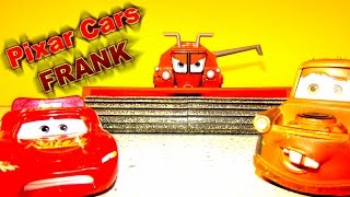 Pixar Cars Frank Deluxe Unboxing with Lightning McQueen Mater Chick Hicks The King [upl. by Mccallum]