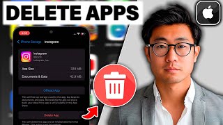 How to Delete Apps on Iphone Permanently 2024 StepByStep [upl. by Aicilra]