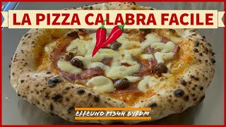 La PIZZA CALABRA facile  COME FARE una delle pizze più saporite [upl. by Alleber]