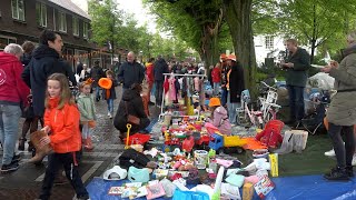 Koningsdag in Leiderdorp 2024 [upl. by Qidas]