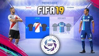 FIFA 19  KITS amp RATINGS SUPERLIGA ARGENTINA [upl. by Jimmy]