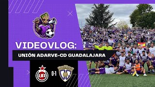 🎥 VIDEOVLOG ❤️🖤 UNIÓN ADARVE 01 CD GUADALAJARA 💜🤍 [upl. by Trilley8]