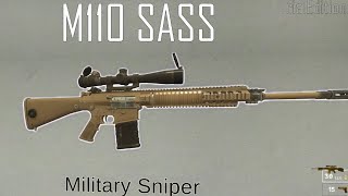 Left 4 Dead 2  M110 SASS Military Sniper Showcase [upl. by Doownel]