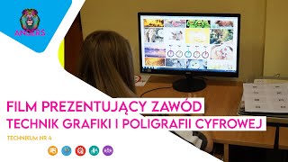 Technik grafiki i poligrafii cyfrowej  Prezentacja zawodu  Anders 2021 [upl. by Nauqram514]