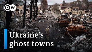 How the war turns Ukrainian cities into ghost towns  Focus on Europe [upl. by Deirdra]