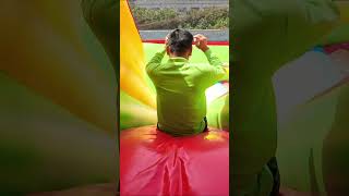 Come and feel the joy of the inflatable slide inflatable inflatableslide slide funtime [upl. by Gildas57]