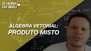 PRODUTO MISTO  Álgebra Vetorial  A Hora do Bizu [upl. by Lleihsad655]