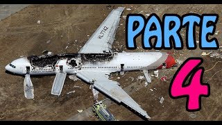 🔴 Caixa Preta 4  As Ultimas Palavras dos Pilotos em queda de Aviões  PARTE 4 [upl. by Godderd]