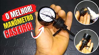 Como Fazer o Melhor Medidor de Pressão da Bomba de Combustível Caseiro Manômetro Ferramenta Caseira [upl. by Prober]