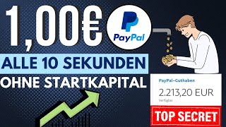 1€ ALLE 10 SEKUNDEN VERDIENEN🕒🤑💰 Online Geld verdienen ohne Startkapital 2024 [upl. by Nasaj]