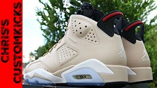 Jordan 6 Don C Custom FULL TUTORIAL [upl. by Argyle]