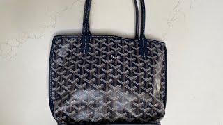 What fits inside the Goyard Mini Anjou [upl. by Irolam804]